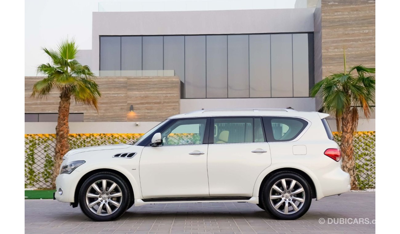 إنفينيتي QX80 2,351 P.M (4 Years) |  0% Downpayment | Full Option | Immaculate Condition!