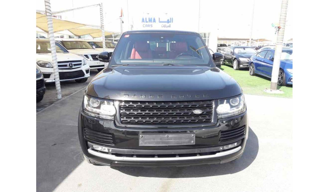 Land Rover Range Rover Vogue Supercharged مالك واحد تشيكات وكالة بلكامل سوبر تشارج خليجي كاملة المواصفات ضمان لغاية 2020