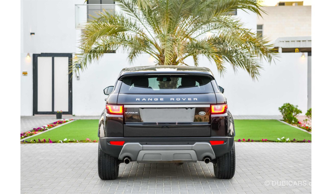 Land Rover Range Rover Evoque - Fully Agency Serviced - Agency Warranty Until 2021- AED 2330 Per Month - 0% DP