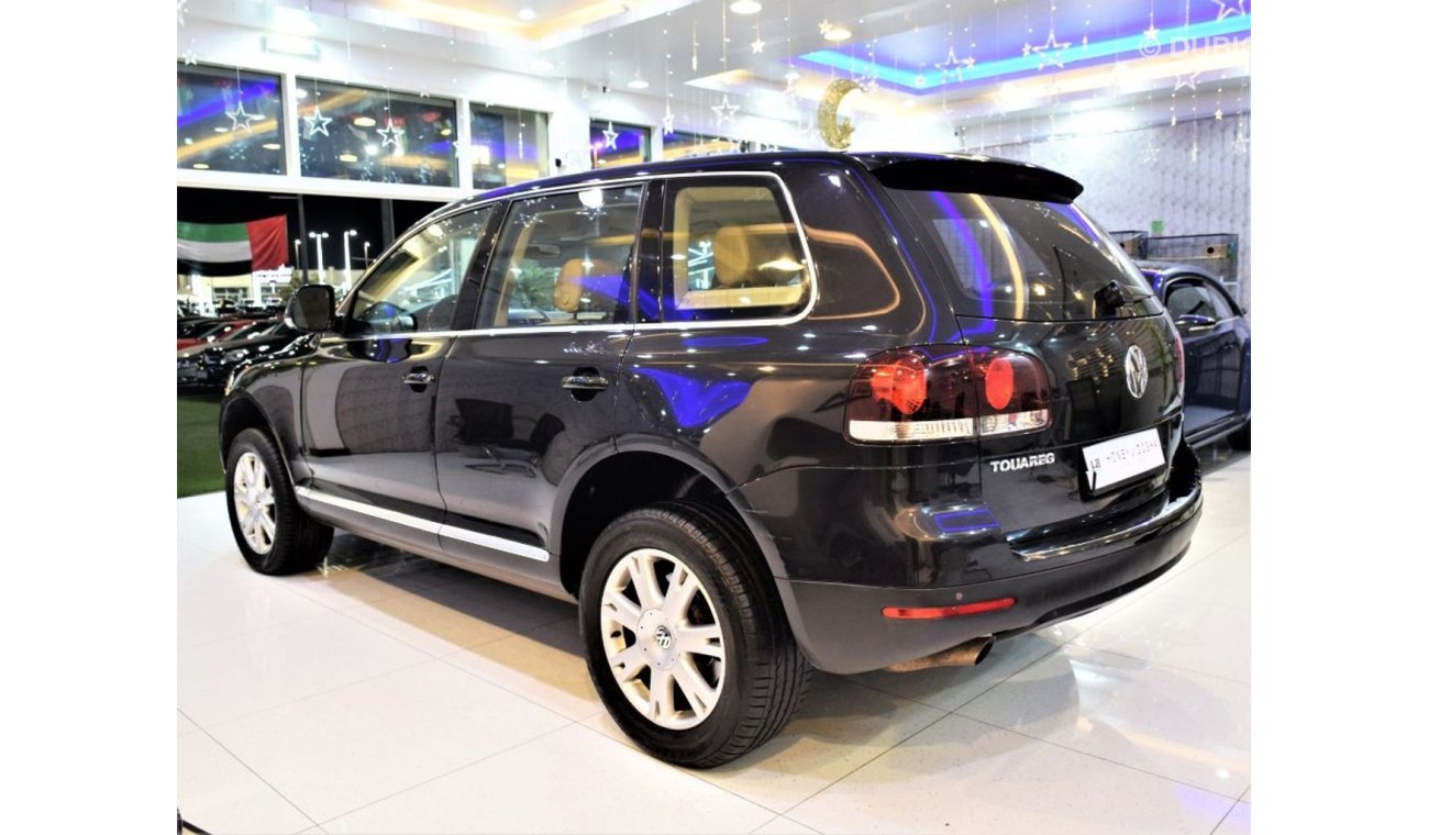 فولكس واجن طوارق AMAZING Volkswagen Touareg 2008 Model!! in Black Color! GCC Specs