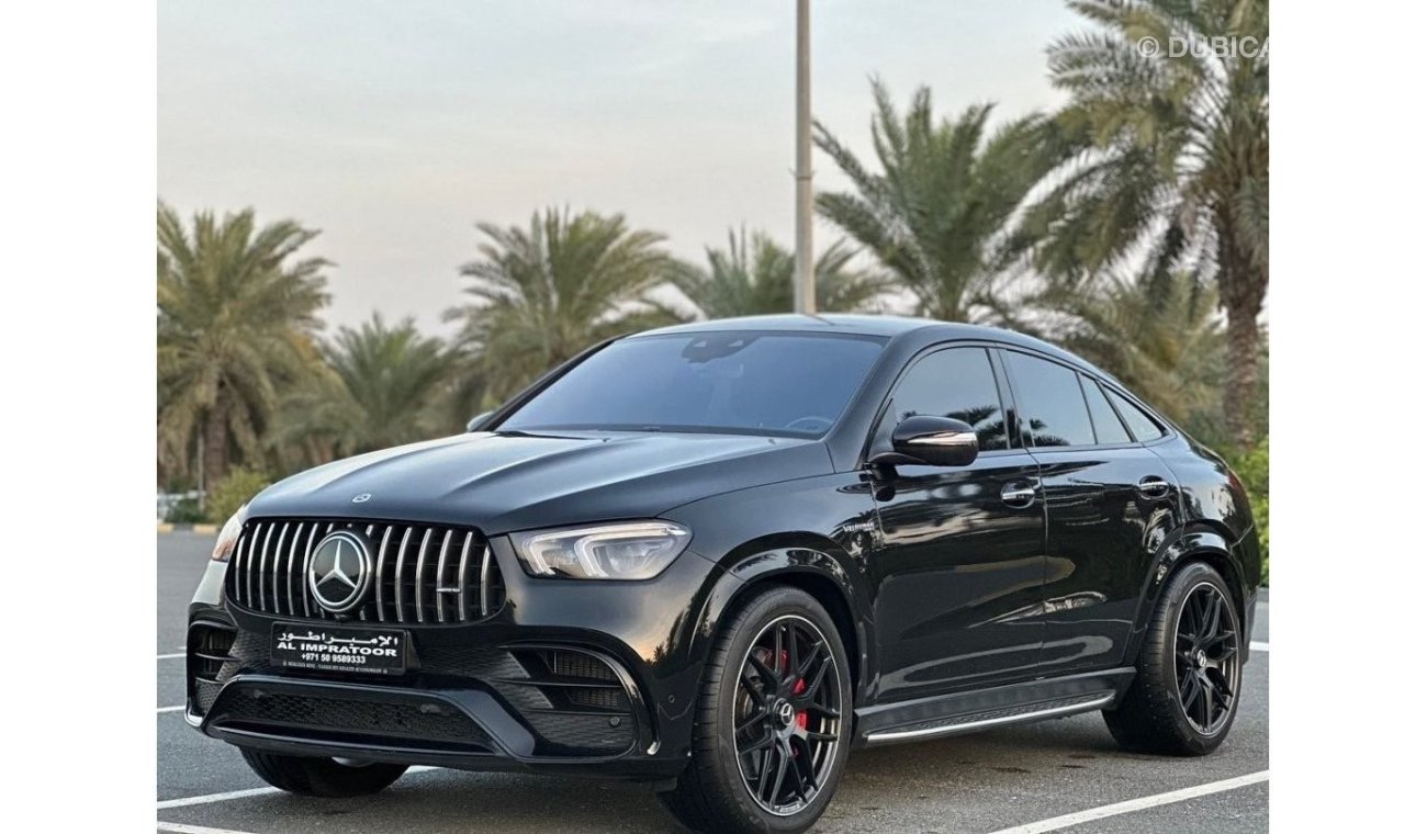 مرسيدس بنز GLE 63 AMG S 4MATIC+ السيارة بحالة الوكالة صبغ وكالة عليه ضمان اعلا مواصفات فل كاربون تحكم كامل عليه بي بي اف ك