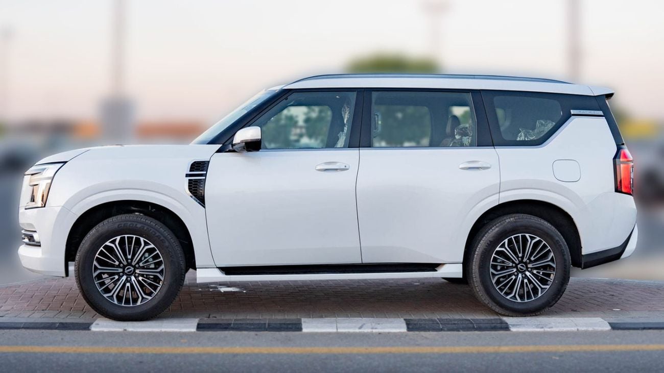 Nissan Patrol 2026 Nissan Patrol SE Platinum 3.8L AT Petrol (White-Red) (Export Only)