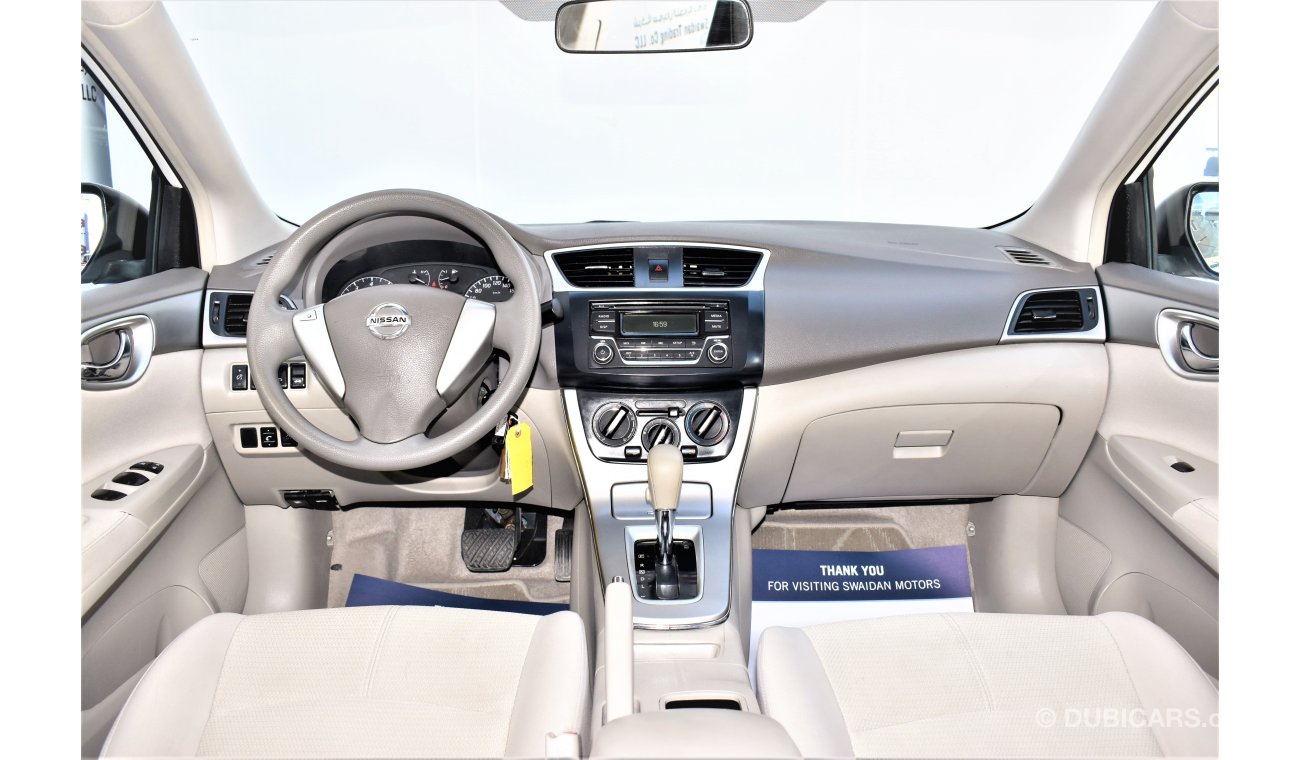 Nissan Sentra AED 880 PM | 1.6L S GCC DEALER WARRANTY