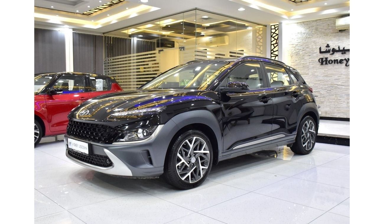 Hyundai Kona EXCELLENT DEAL for our Hyundai Kona Hybrid ( 2023 Model ) in Black Color Korean Specs