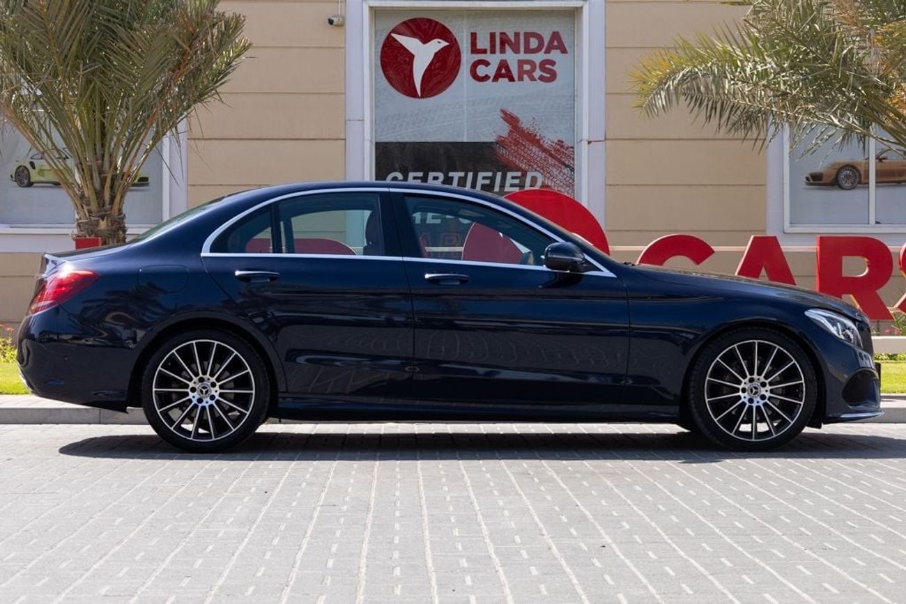 Mercedes-Benz C 200 Mercedes-Benz C200 2018 GCC under Warranty with Flexible Down-Payment.