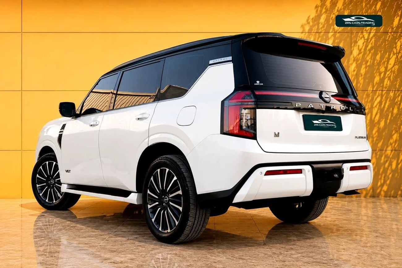 Nissan Patrol Le Platinum City GCC Specs / AW Rostamani Warranty + Service