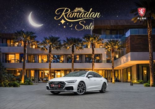 أودي A7 A7 S-Line | 5,092 P.M | 0% Downpayment | AUDI WARRANTY & SERVICE! | Ramadan Offer!