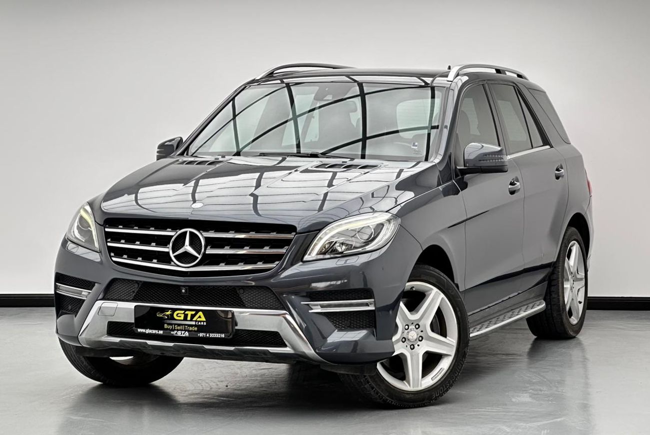 مرسيدس بنز ML 400 2015 Mercedes-Benz ML400 4Matic, Full Service History, Excellent Condition, GCC