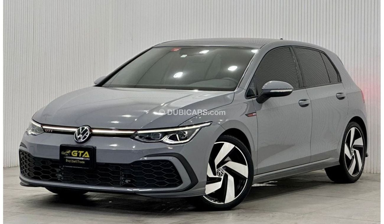 Volkswagen Golf GTI Fabric 2021 Volkswagen Golf GTI, September 2024 VW Warrranty Service Pack, Low Kms, GCC