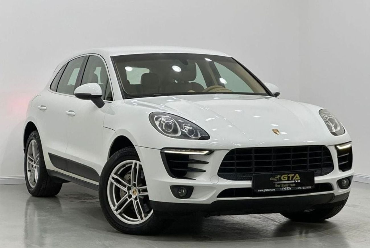 Porsche Macan 2015 Porsche Macan S, Service History, Excellent Condition, GCC