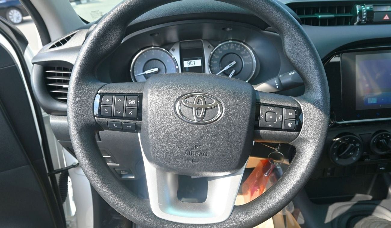 تويوتا هيلوكس Toyota Hilux 2025 2.7L Petrol 4 Cylinders Wheel size 17 inch Single Cab Manual  4WD