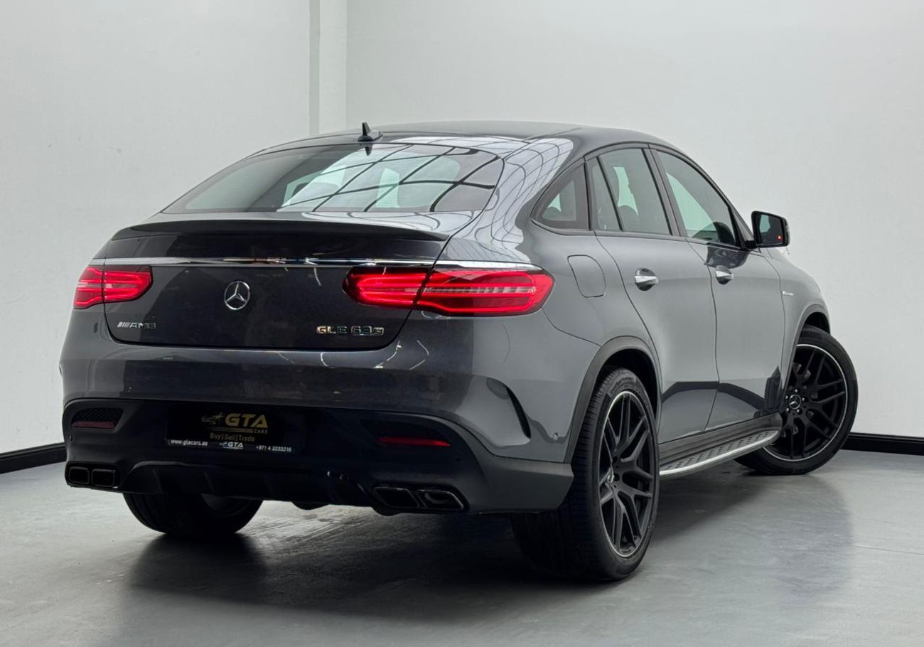 Mercedes-Benz GLE 63 S AMG Coupe 2017 Mercedes-Benz GLE 63 S AMG 4Matic Coupe, Full Service History, Excellent Condition, GCC