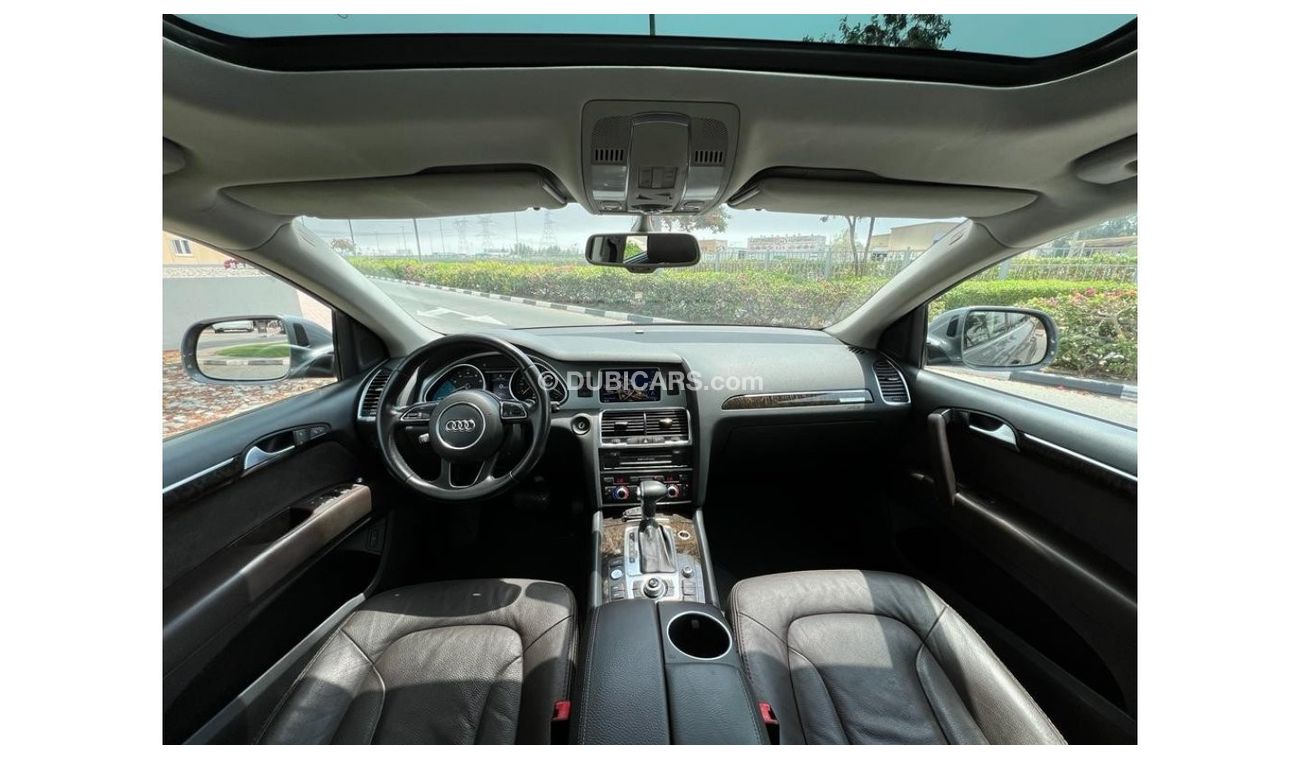 Audi Q7 FSI quattro S-Line AUDI Q7 2014 GCC S LINE FULL OPTIONS 7 SEATER IN PERFECT CONDITION