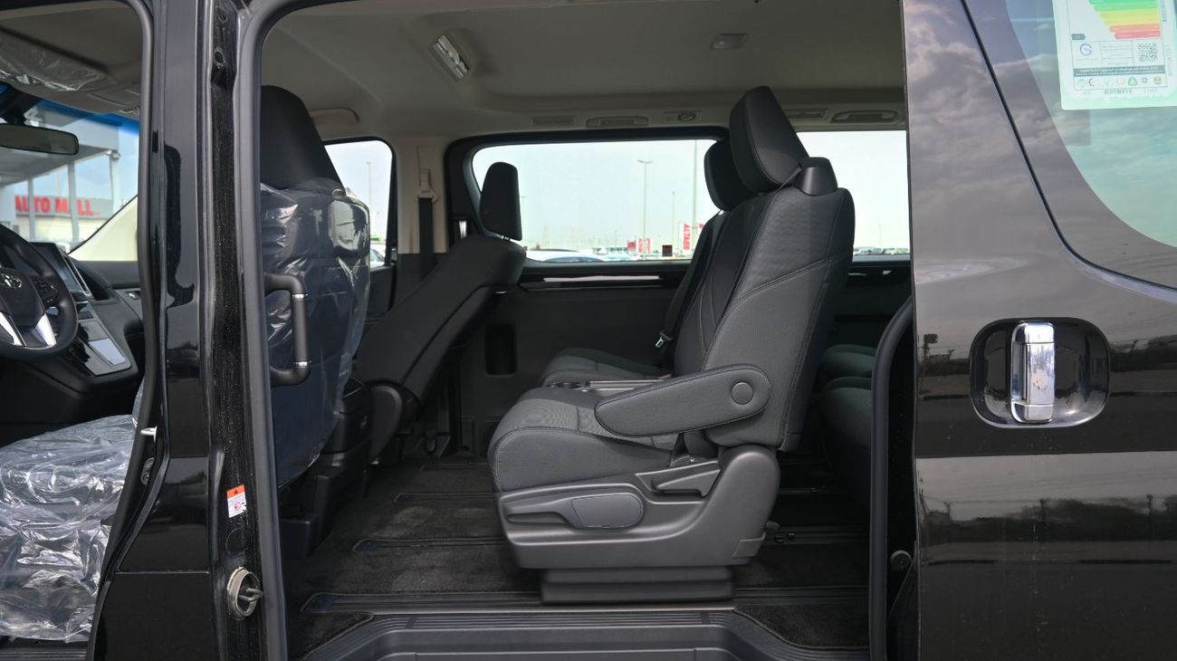 تويوتا جرافينا Toyota Granvia 2025 3.5L Petrol RWD 9 Seats Transmission Automatic  Black Outside Black Inside