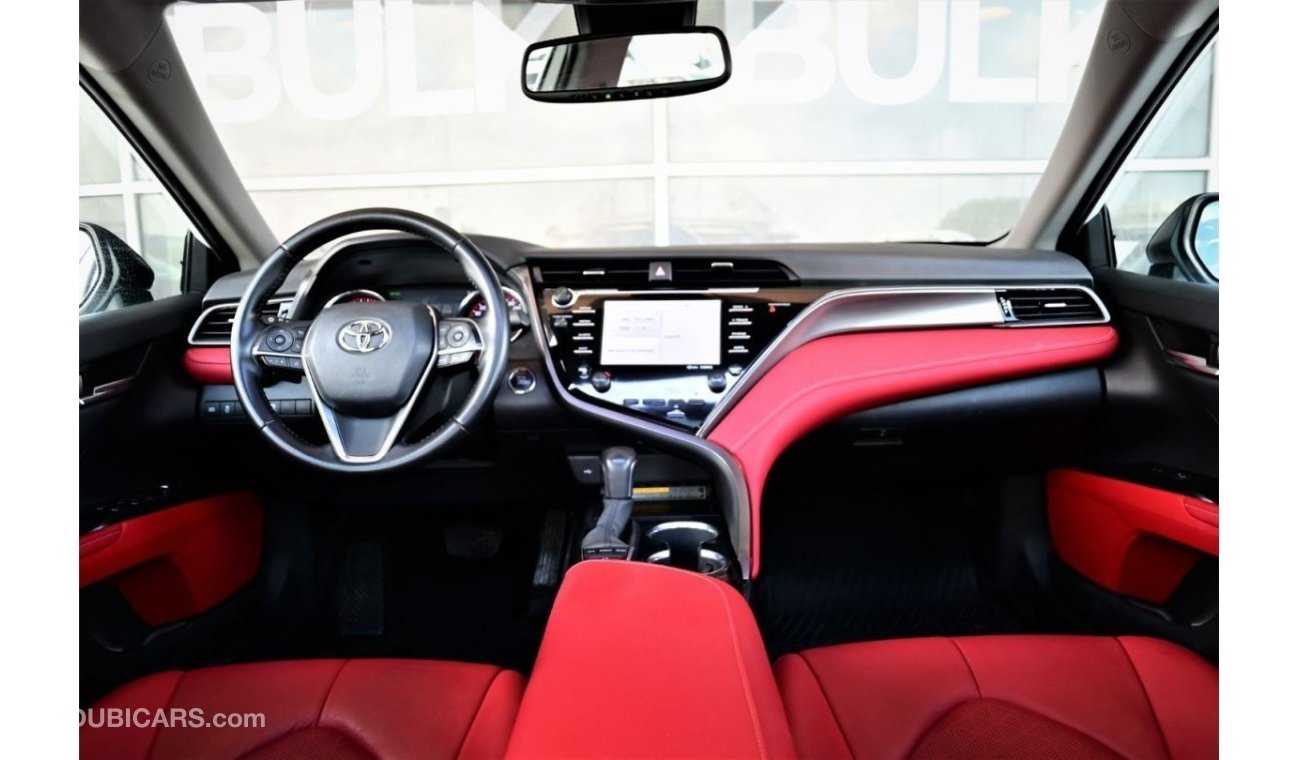 Used Toyota Camry XSE - Panoramic Roof - Red Interior - AED 1,886 ...