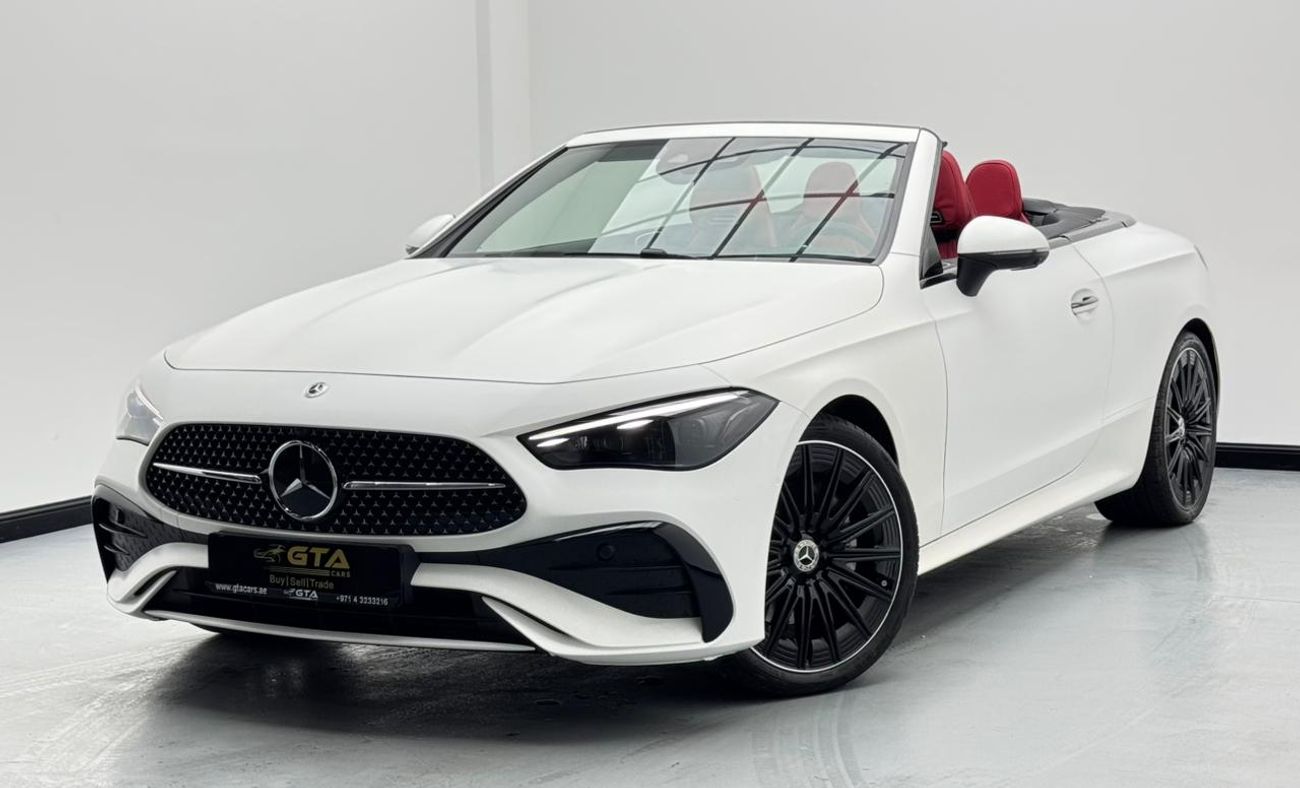 مرسيدس بنز سي إل إي 300 كابريوليه 2025 Mercedes-Benz CLE 300 4Matic, Mercedes Warranty, Excellent Condition, GCC