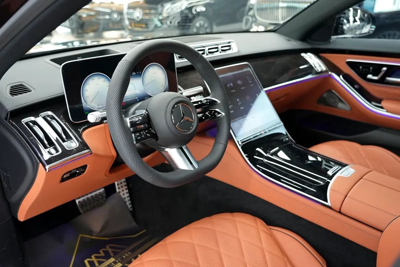 مرسيدس بنز S 500 S 500 | GCC 0km | Agency Warranty | Dark Seires