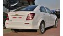 Chevrolet Aveo (2019 | GCC Specs)