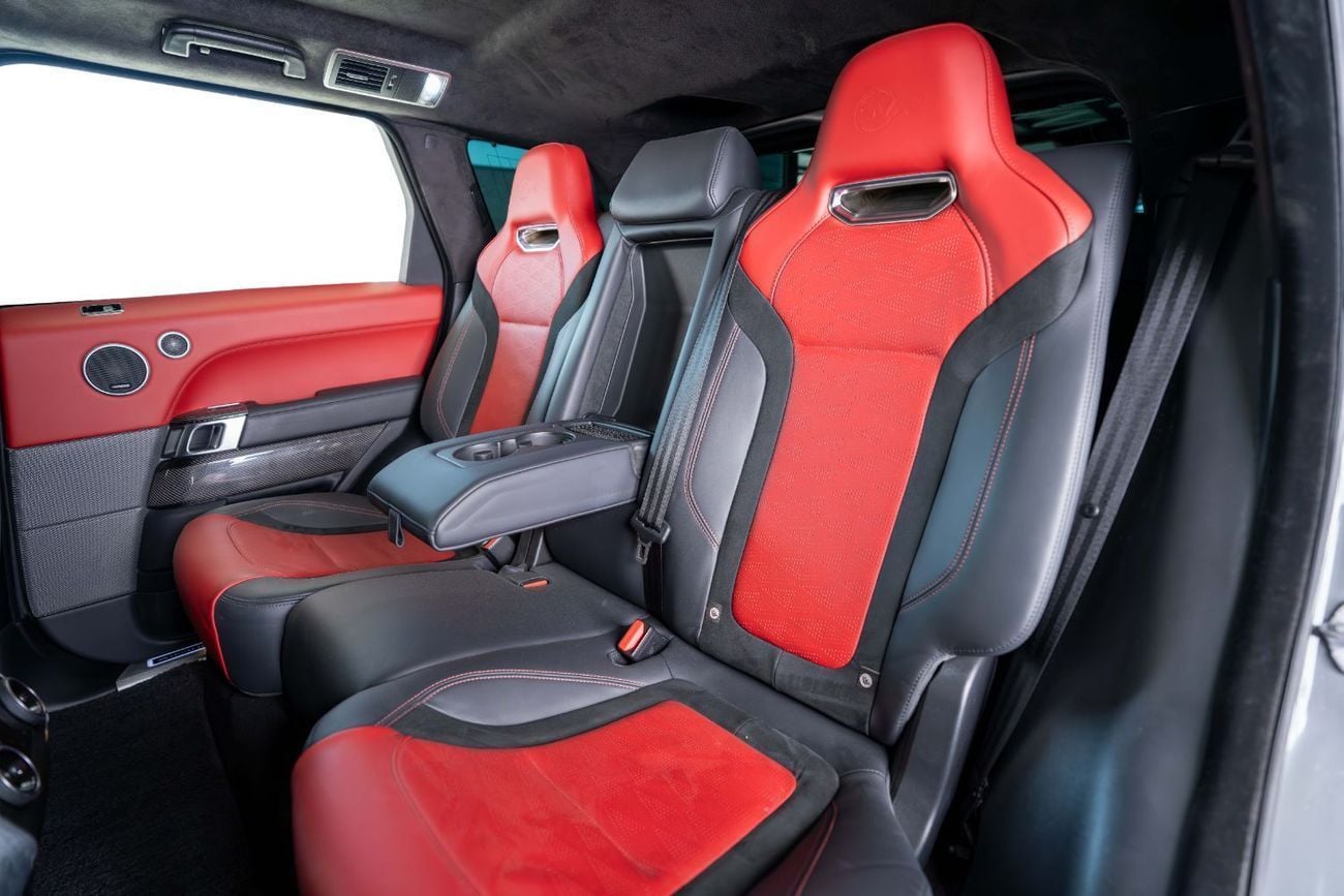 Land Rover Range Rover Sport SVR 5.0L (575 HP) AWD Range Rover Sport SVR Ultimate Edition-Bespoke Color-Black/Red Interior-Black