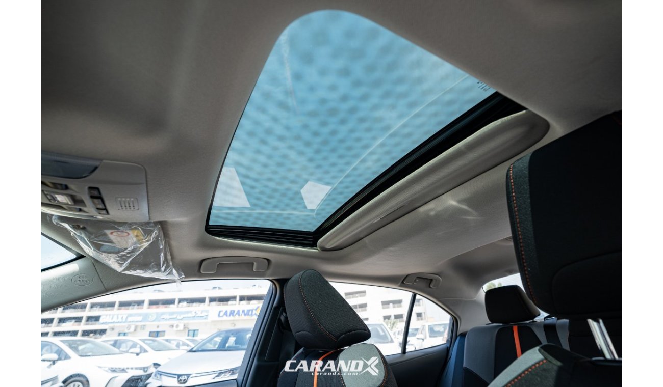 Toyota Corolla Elite Plus 1.2L Petrol Automatic Transmission 2022 Sunroof/Fabric / Black Roof