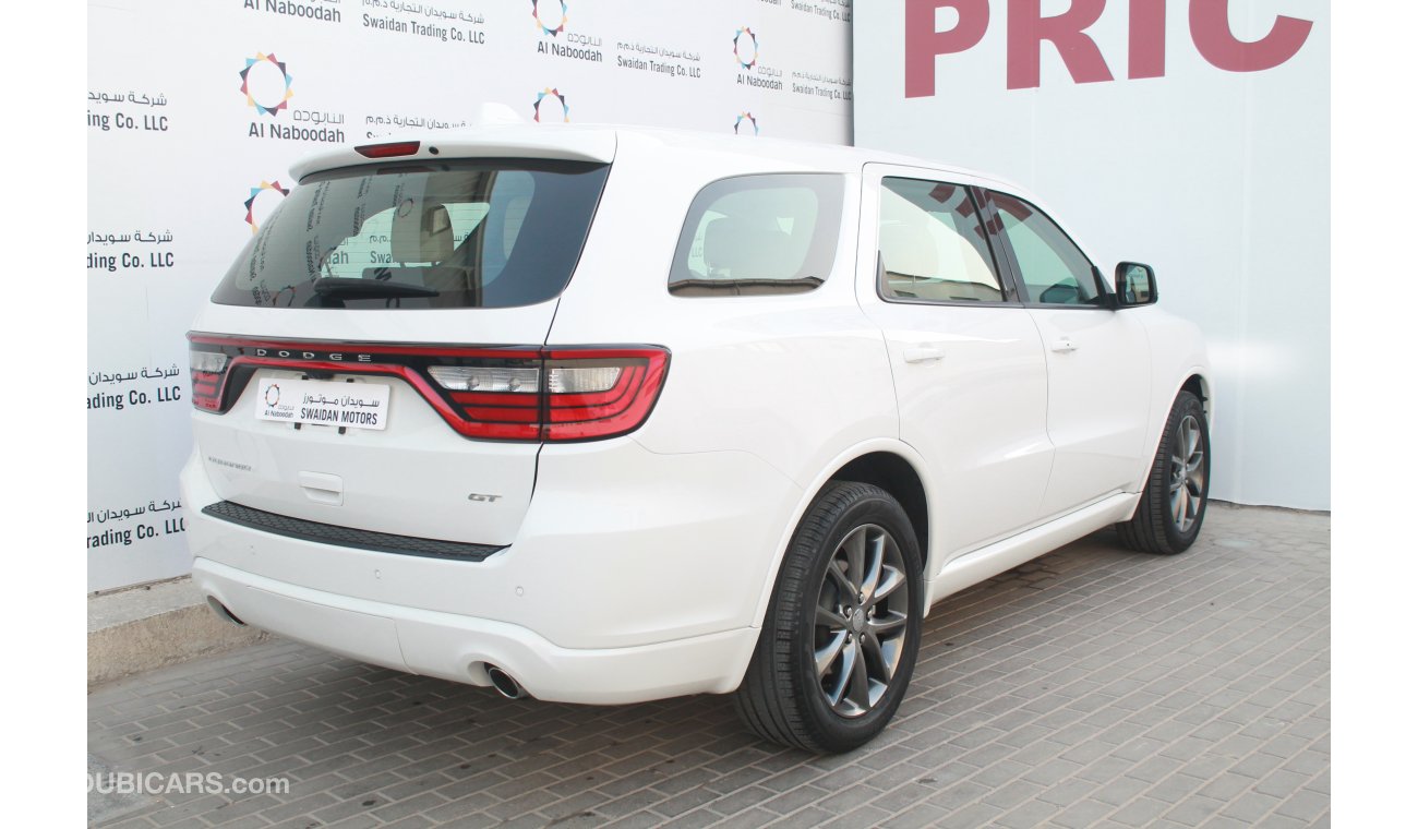 Dodge Durango 3.6L V6 GT 2016 GCC AGENCY WARRANTY