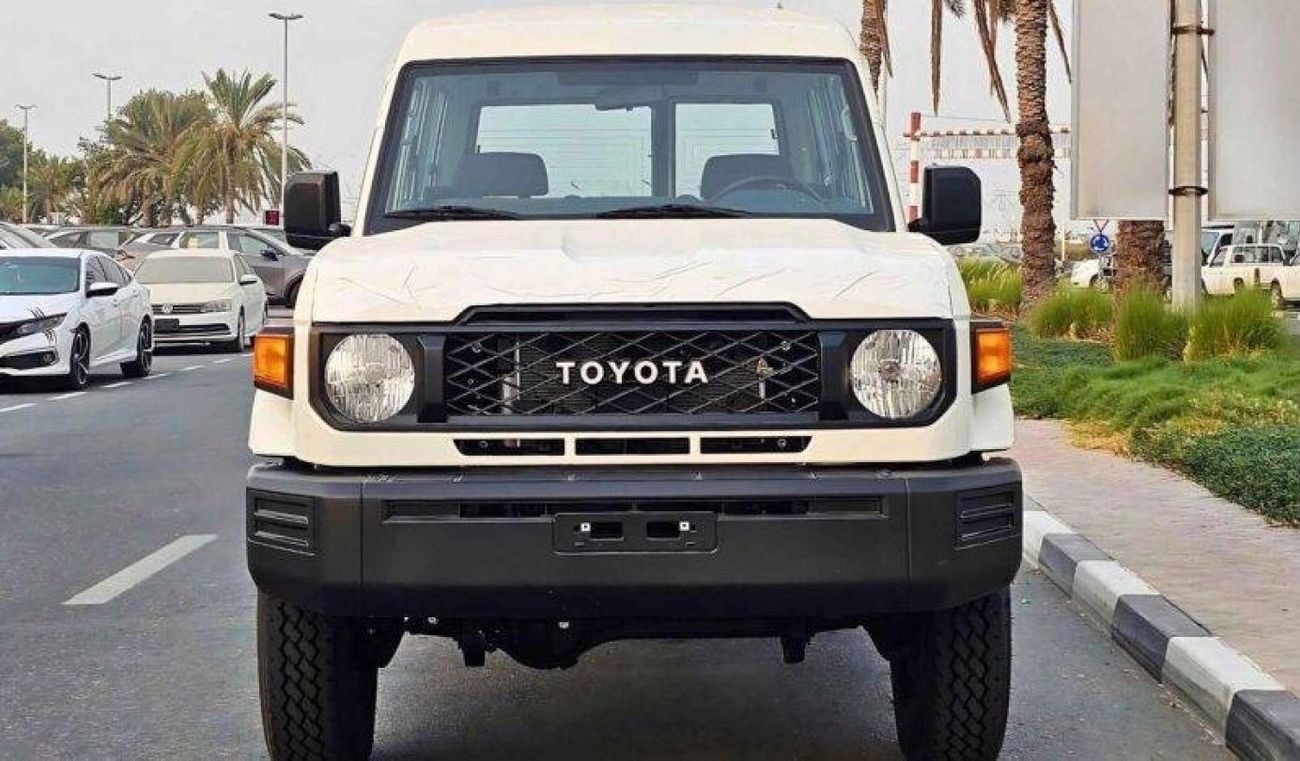 تويوتا لاند كروزر 70 LC 78 HARDTOP 2.8L MT Land cruiser hard top Lc78 4.2L diesel V6 MY2024 3DOORS FOR EXPORT.ONLY