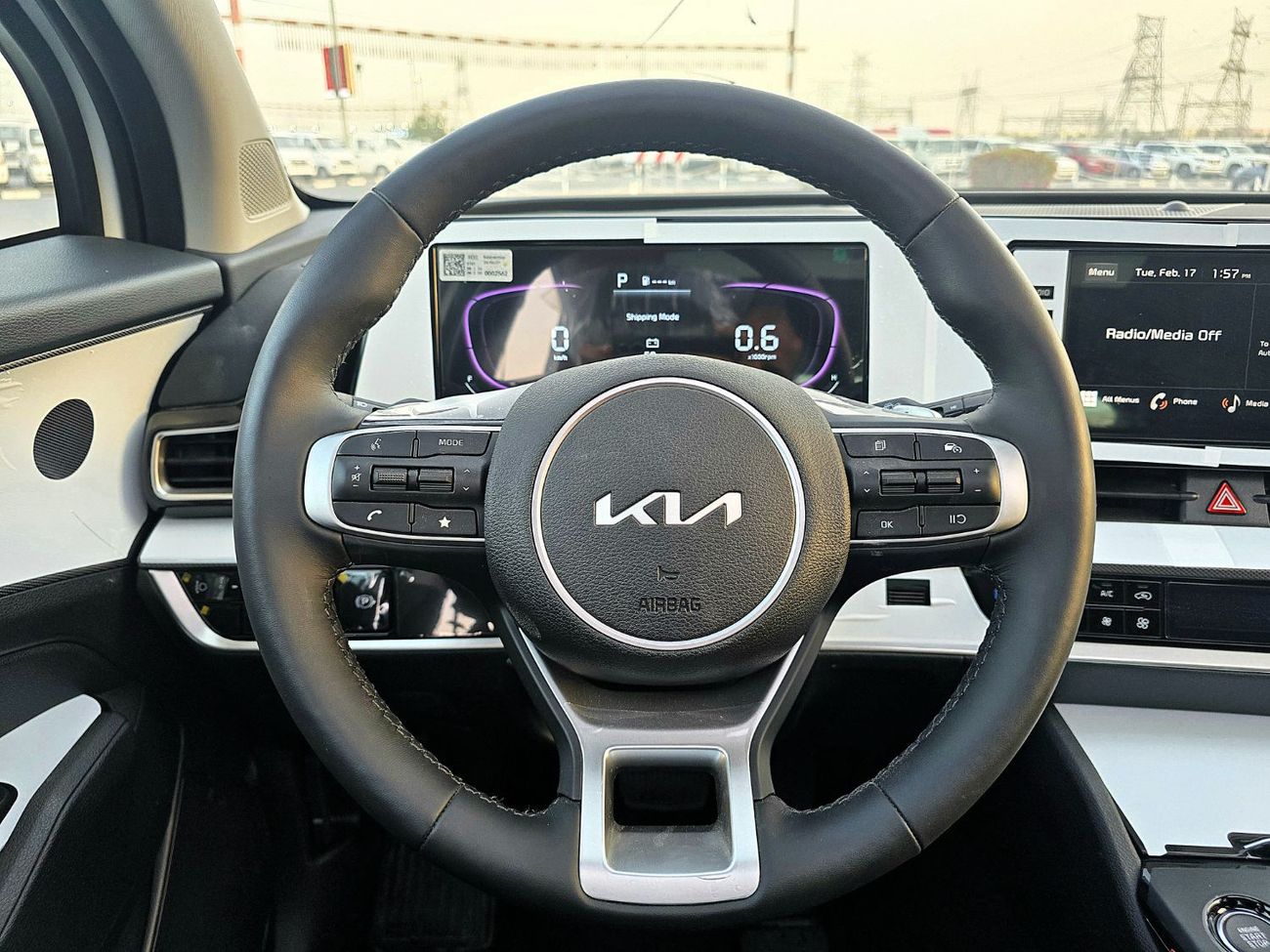 Kia Sportage KIA SPORTAGE EX 1.6L Turbo A/T SUV White pearl 2025 model