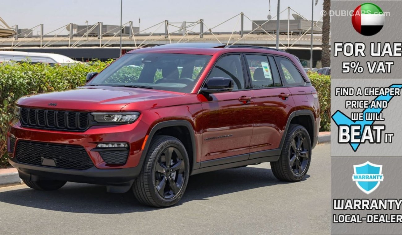 Jeep Grand Cherokee Altitude 3.6L V6 4X4 , 2023 GCC , 0Km , With 3 Years or 60K Km Warranty @Official Dealer