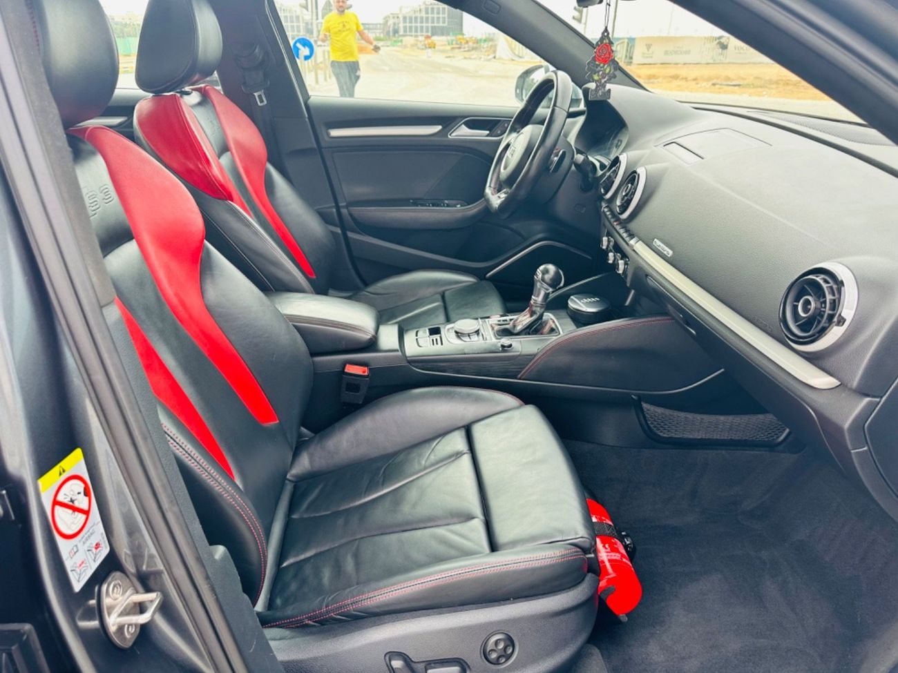 Audi S3 TFSI quattro 2.0L MODEL 2016 GCC CAR PERFECT  CONDITION INSIDE AND OUTSIDE FULL OPTION SUN ROOF LEAT