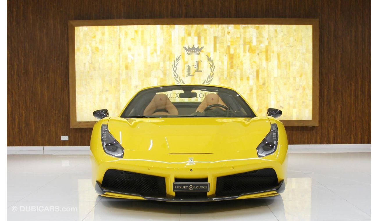 فيراري 488 2017.Ferrari 488 spider ,GCC SPECS,FULL SERVICE HISTORY, CONTRACT SERVICE