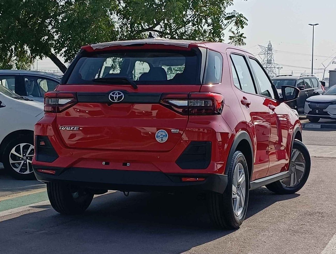 تويوتا ريز 1.2L Petrol, Alloy Rims, DVD Camera, Rear A/C ( CODE # 67935)