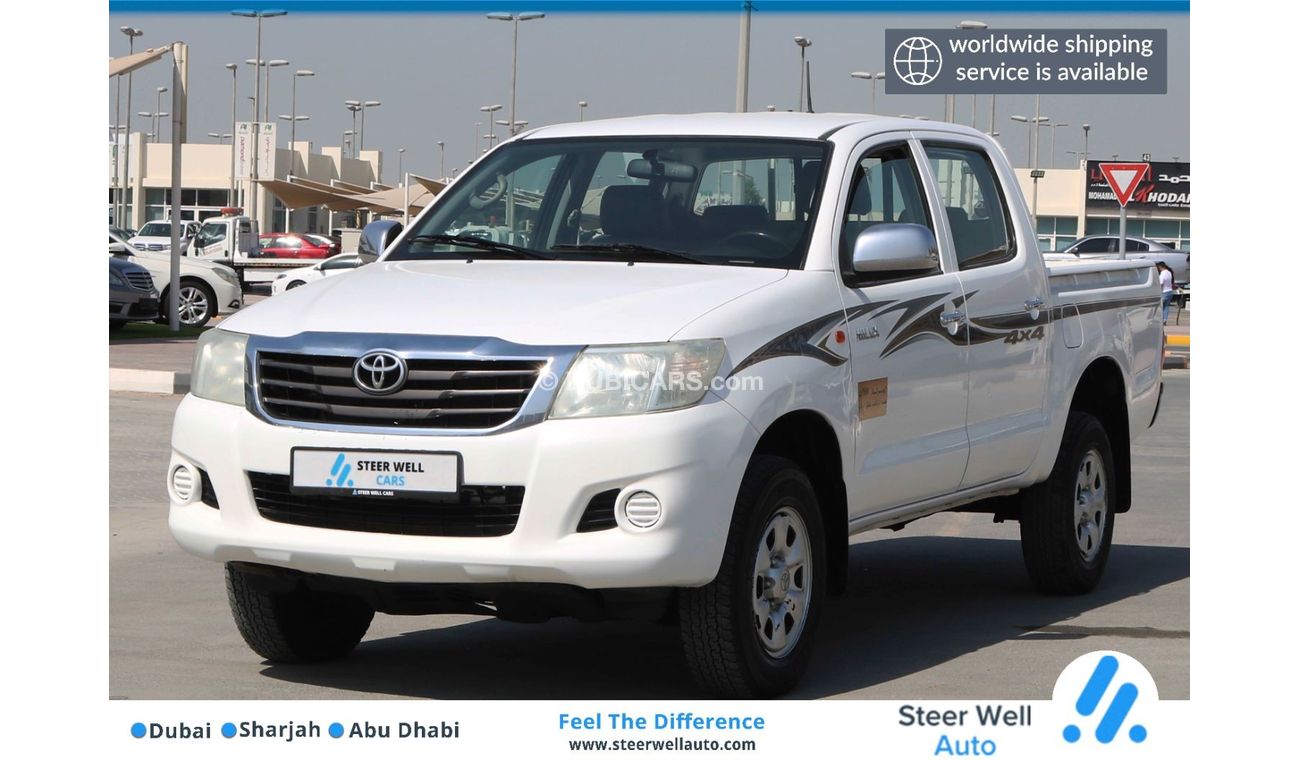Toyota Hilux 2016 | HILUX DOUBLE CABIN DIESEL WITH GCC SPECS AND EXCELLENT CONDITION