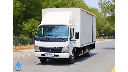 ميتسوبيشي فوسو كانتير Water Body Long Wheel Base with HD Sliding Door Box - Ready To Drive - GCC