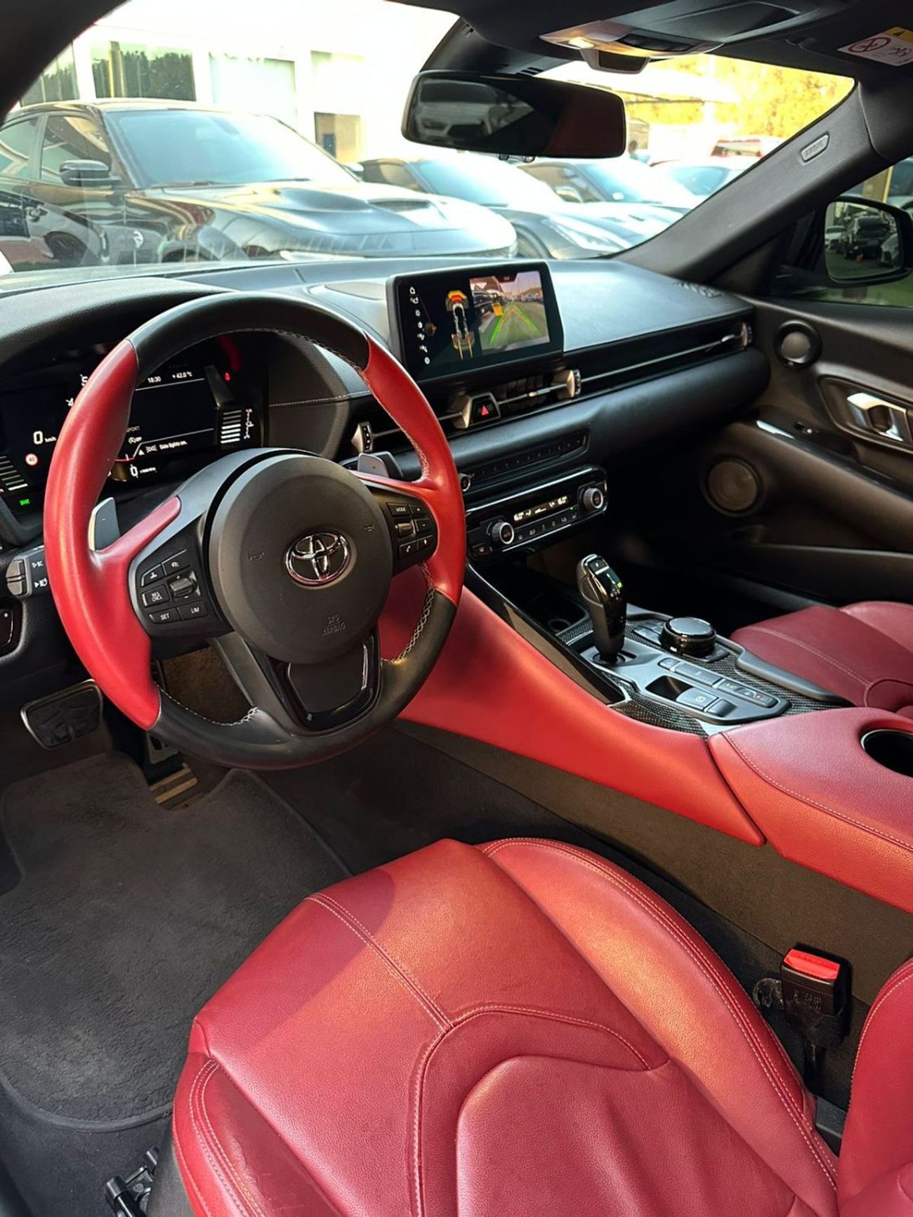 تويوتا سوبرا TOYOTA SUPRA GR 2022 GCC FULL OPTION ORIGINAL PAINT PERFECT CONDITION