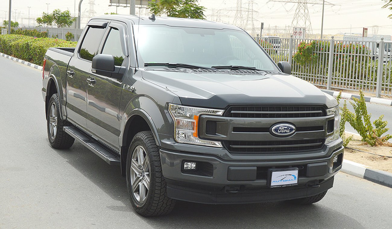 Ford F-150 2018 XLT, V6-4X4 GCC, 0km with 3 Years or 100K km Warranty + 60K km Service at Al Tayer