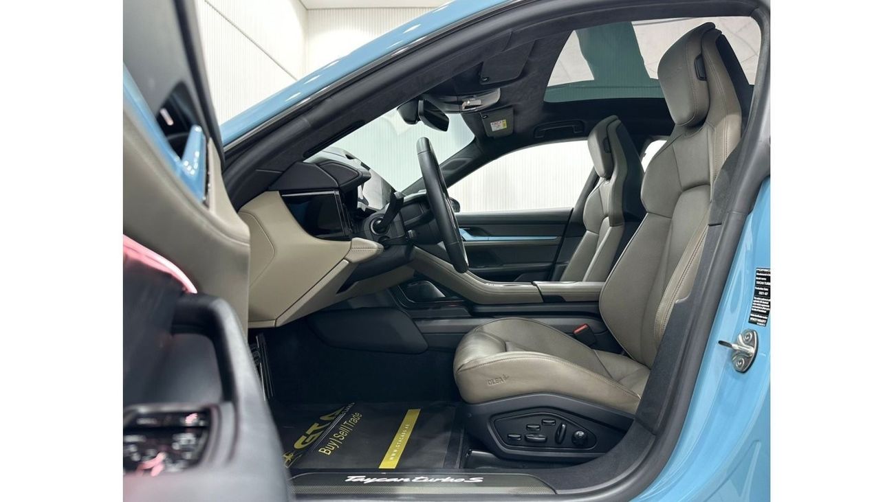 Porsche Taycan 2021 Porsche Taycan Turbo S, Porsche Warranty, Full Service History GCC