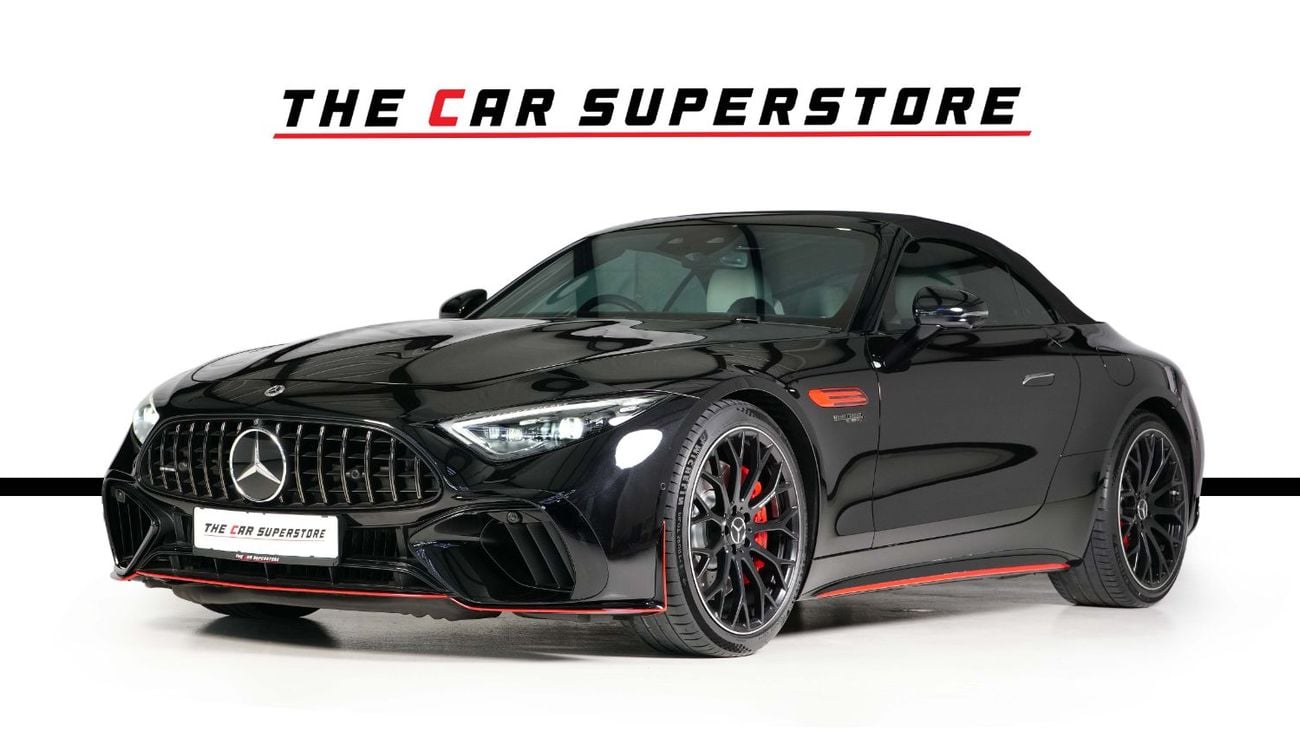 Mercedes-Benz SL 55 AMG Roadster 4Matic+ EMC Warranty & Service Contract Until August 2028