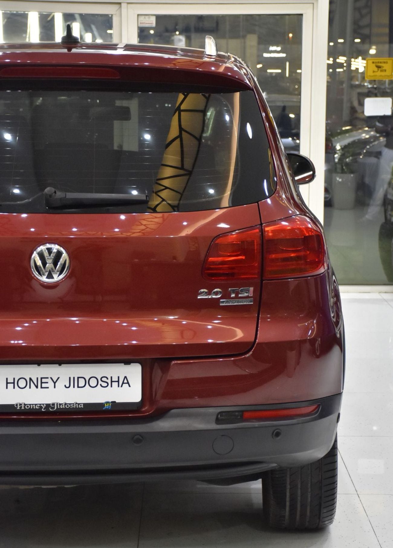 Volkswagen Tiguan SEL EXCELLENT DEAL for our Volkswagen Tiguan 2.0 TSi 4Motion ( 2014 Model ) in Red Color GCC Specs