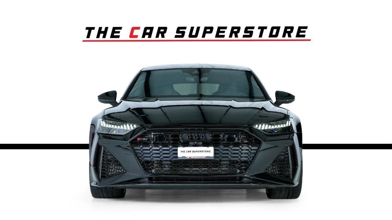 أودي RS7 SPORTBACK Carbon Fiber Package-Audi Ceramic Braking System-Red Calipers-Premium Leather Interior