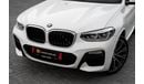بي أم دبليو X3 XDrive 30i M-Kit | 3,231 P.M  | 0% Downpayment | Full BMW History!