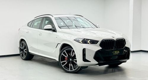 BMW X6 2024 BMW X6 xDrive40i M-Sport PRO, 2029 BMW Warranty + Service Pack, Full BMW Service History, GCC