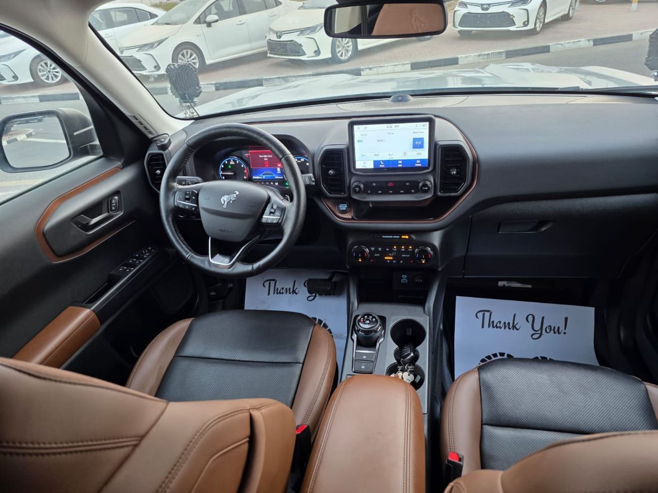 Ford Bronco 2022 Model 2.0L 4x4 , Push button and original leather