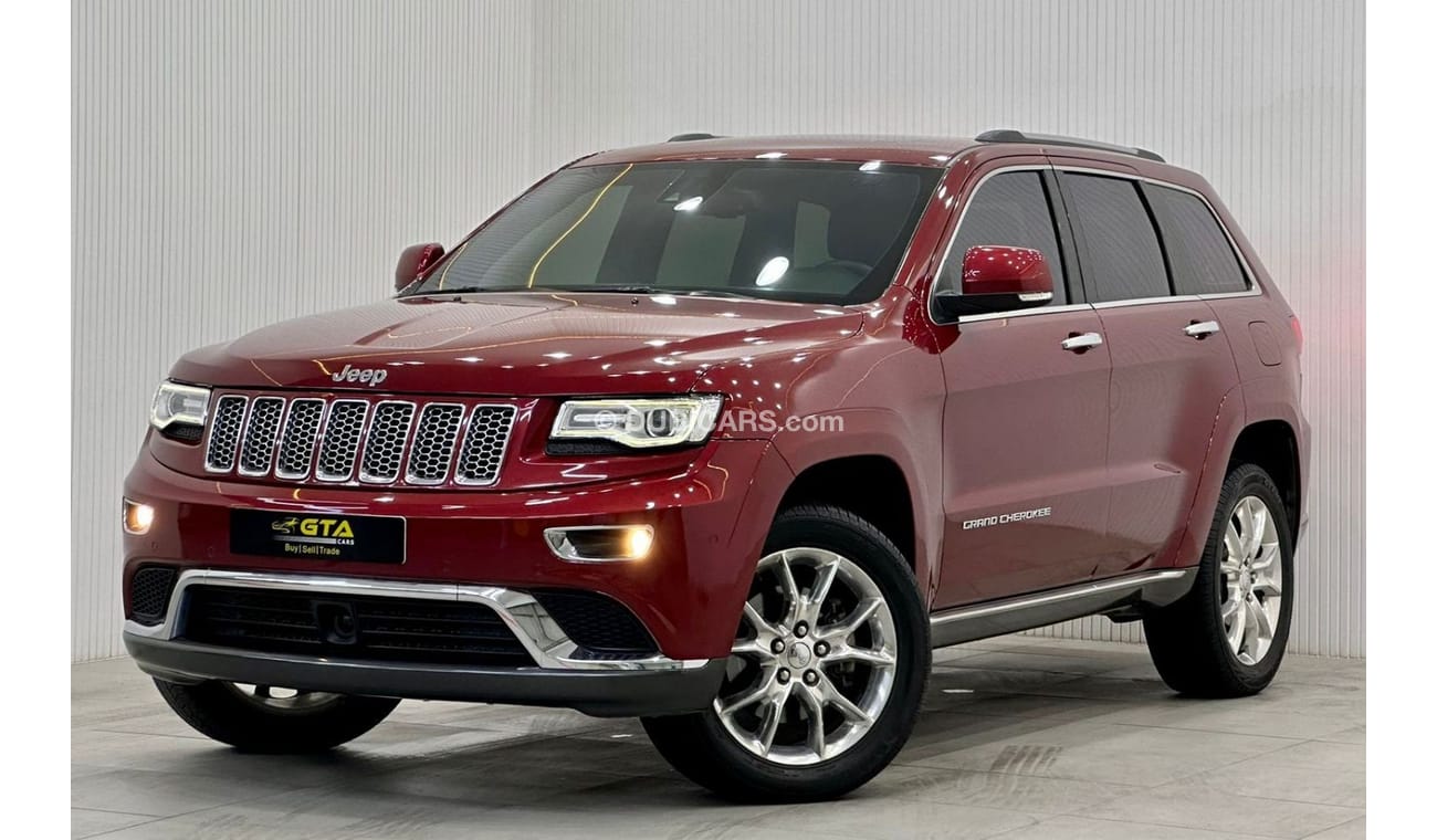 Jeep Grand Cherokee 2015 Jeep Grand Cherokee Summit, Full Jeep Service History, GCC