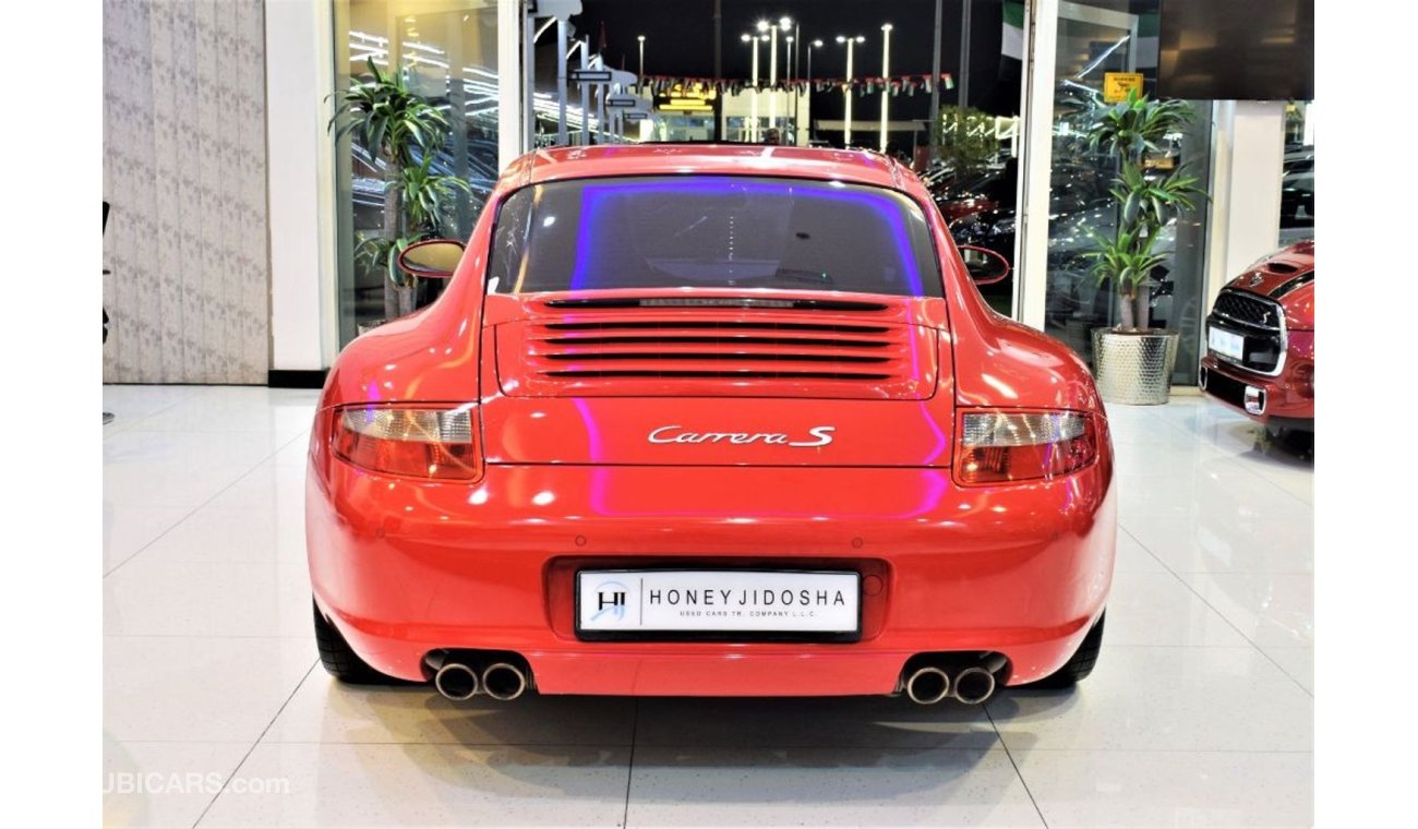 بورش 911 AMAZING Porsche Carrera 2005 Model! in Red Color! GCC Specs