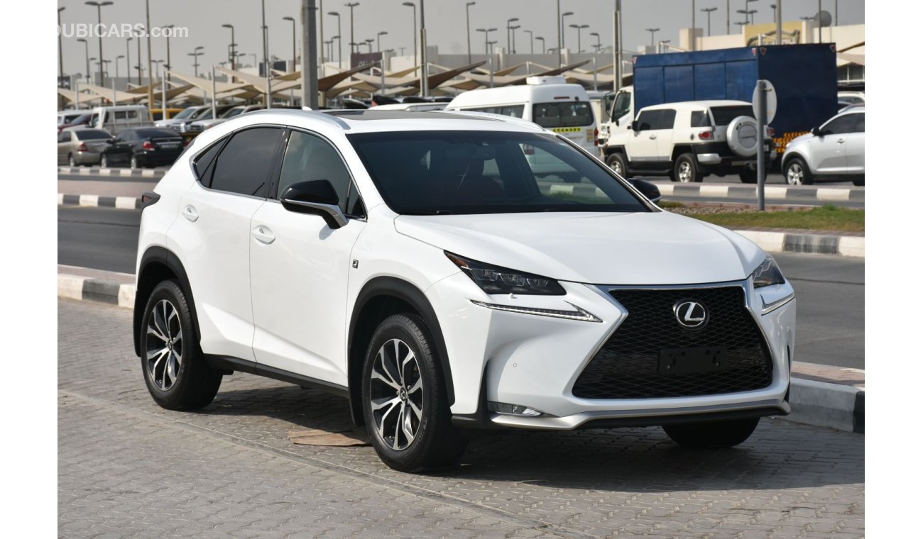 لكزس NX 200 LEXUS NX 200 TURBO F SPORT V4 2.0