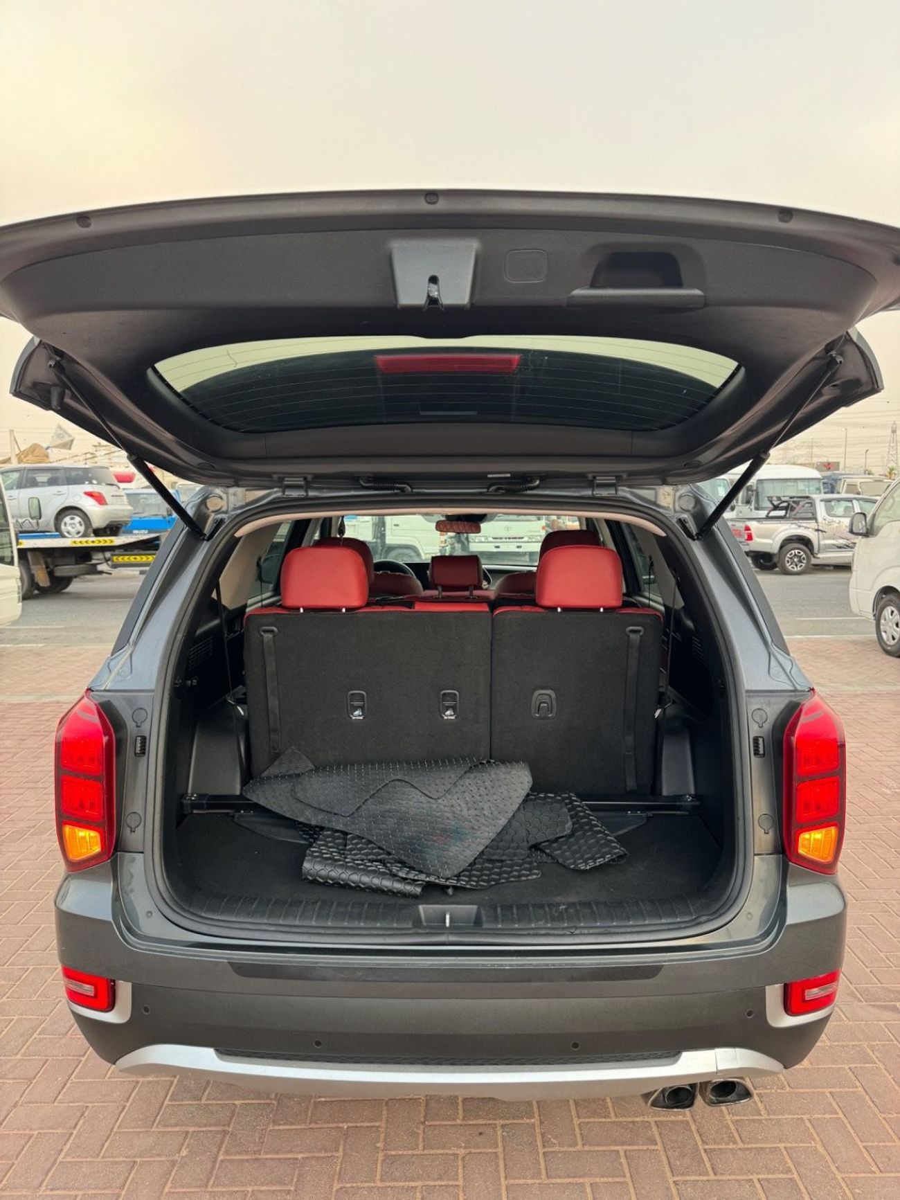 هيونداي باليساد 2021 CALLIGRAPHY RED 4x4 USA IMPORTED