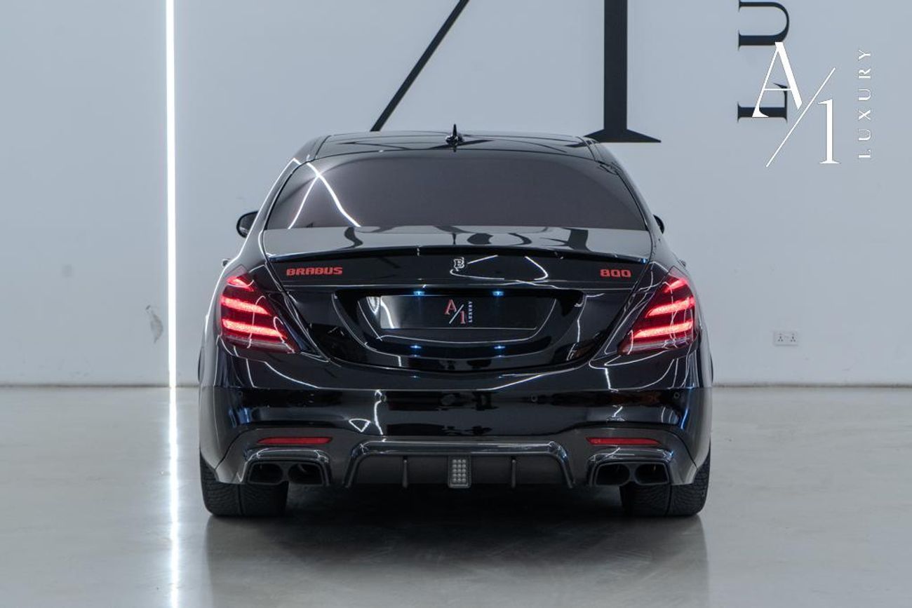 Mercedes-Benz S 63 AMG Brabus 800 2018 Mercedes Brabus 800, Warranty, 1 Of 7, Full Brabus Service History, Certificate Avai