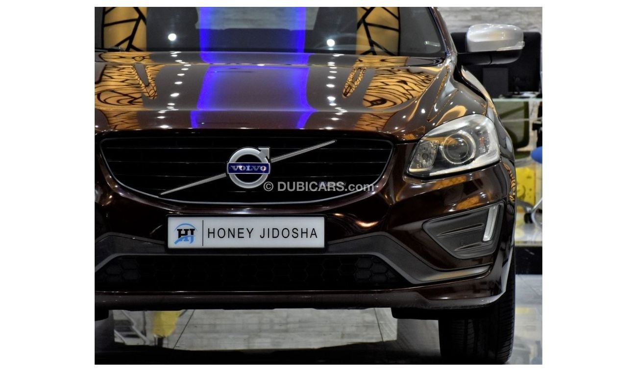 فولفو XC 60 EXCELLENT DEAL for our Volvo XC60 T5 R-Design ( 2014 Model ) in Brown Color GCC Specs