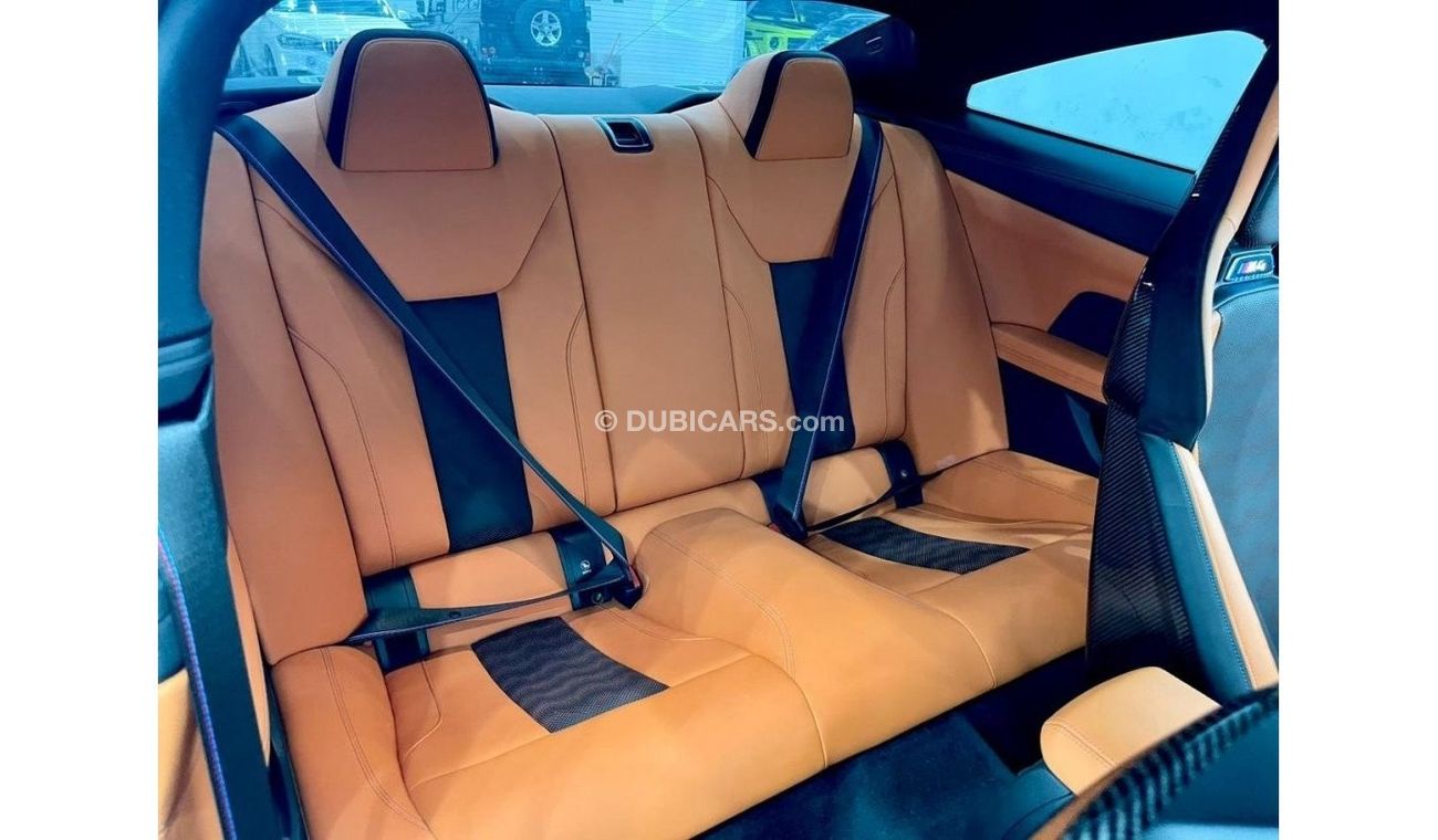 BMW M4 2021 BMW M4 Competition, M Exterior Package Carbon, Full Service History, Warranty, GCC