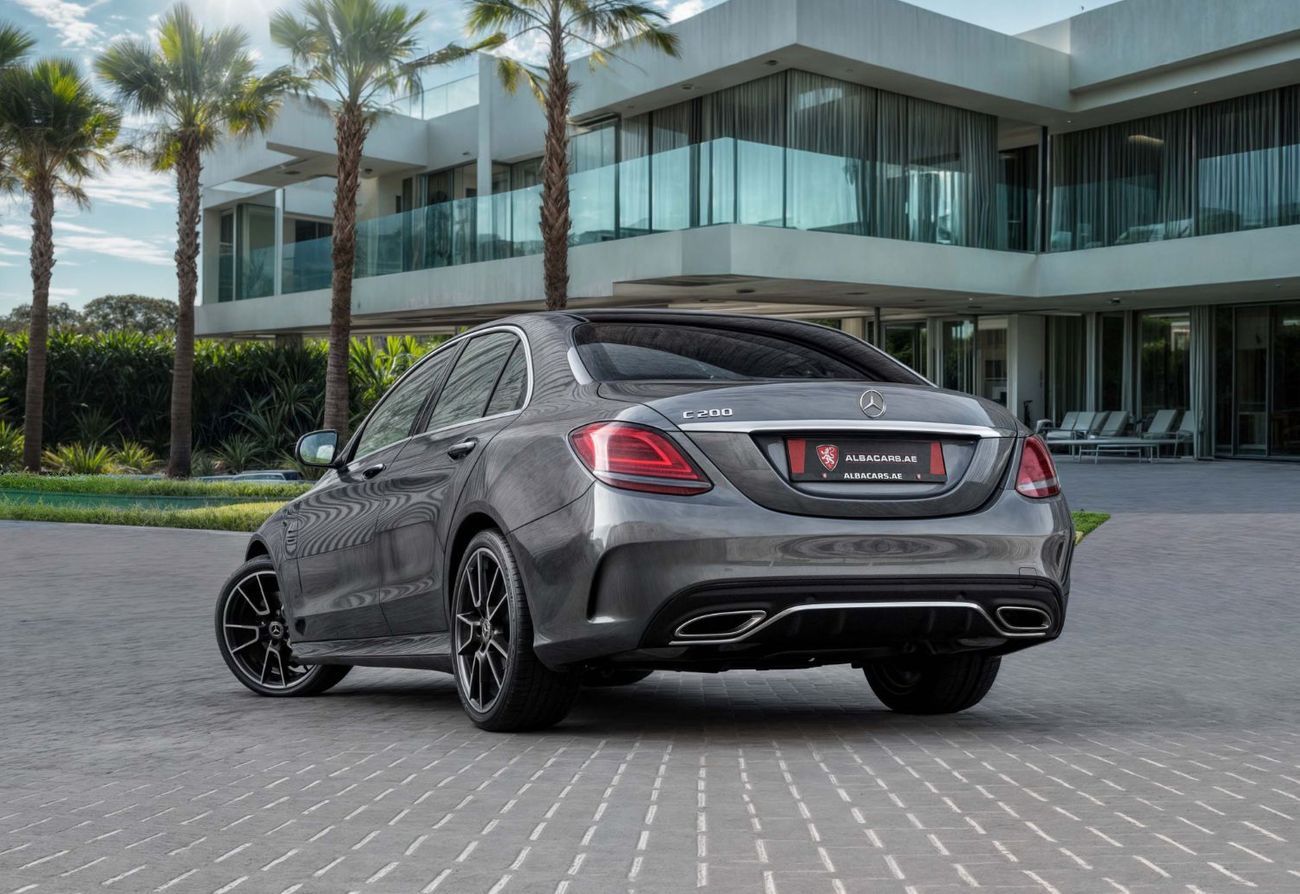 مرسيدس بنز C 200 C200 | 2,370 P.M | 0% Downpayment | IMMACULATE!